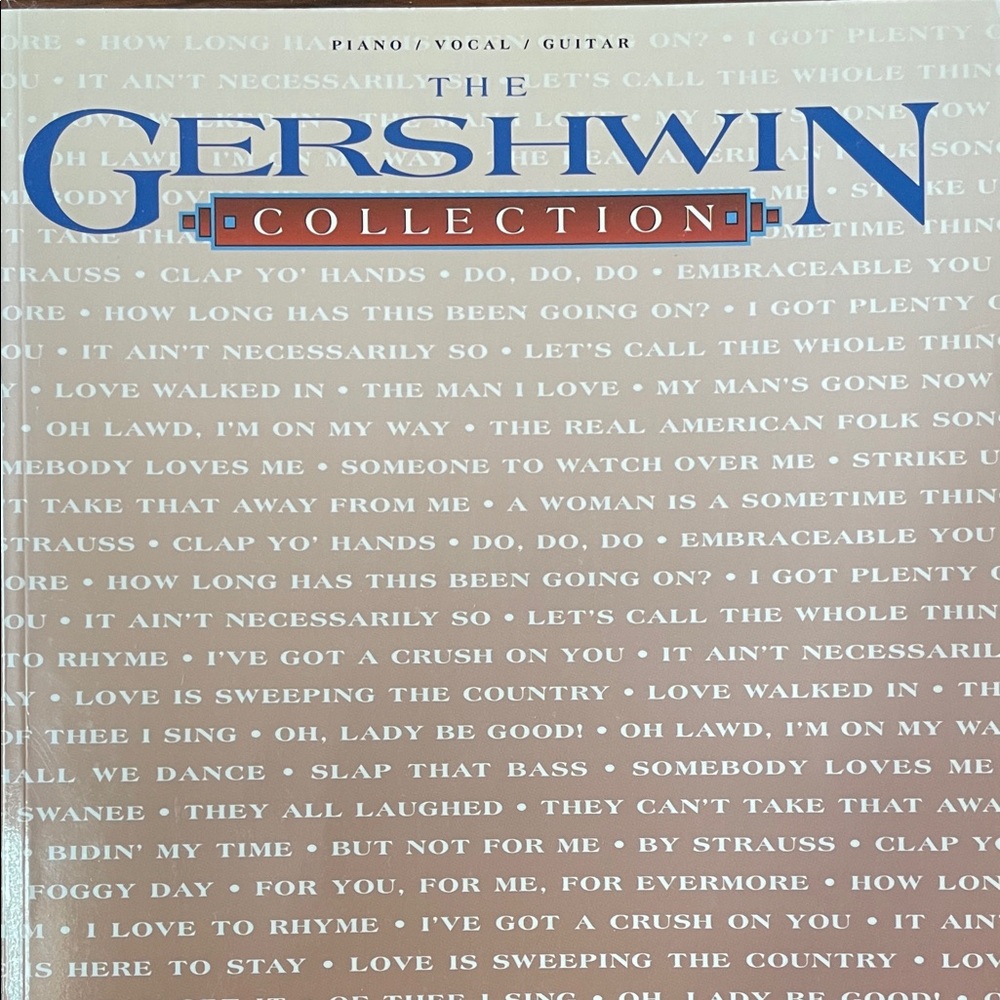 Gershwin Collection Piano/Vocal/Guitar Book